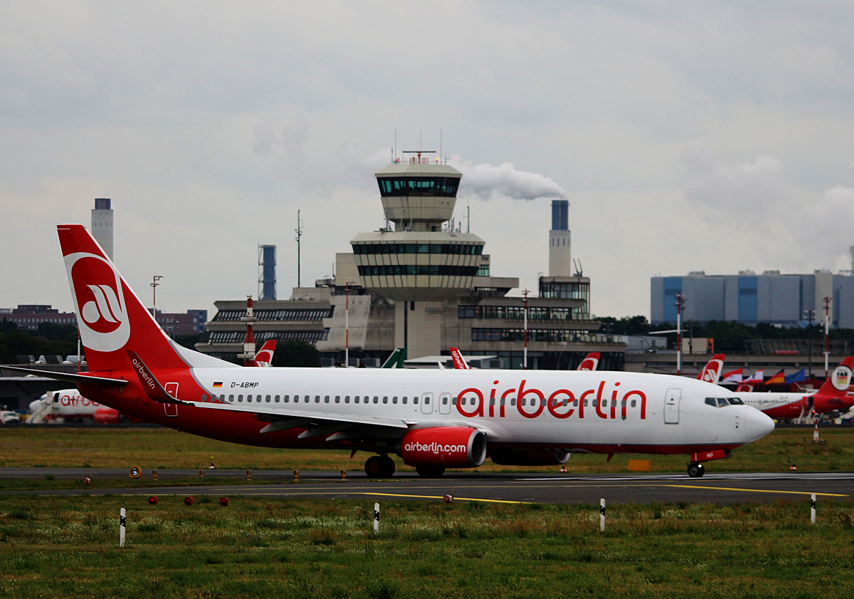 Air Berlin, Boeing B 737-86J, D-ABMP, TXL, 14.07.2016