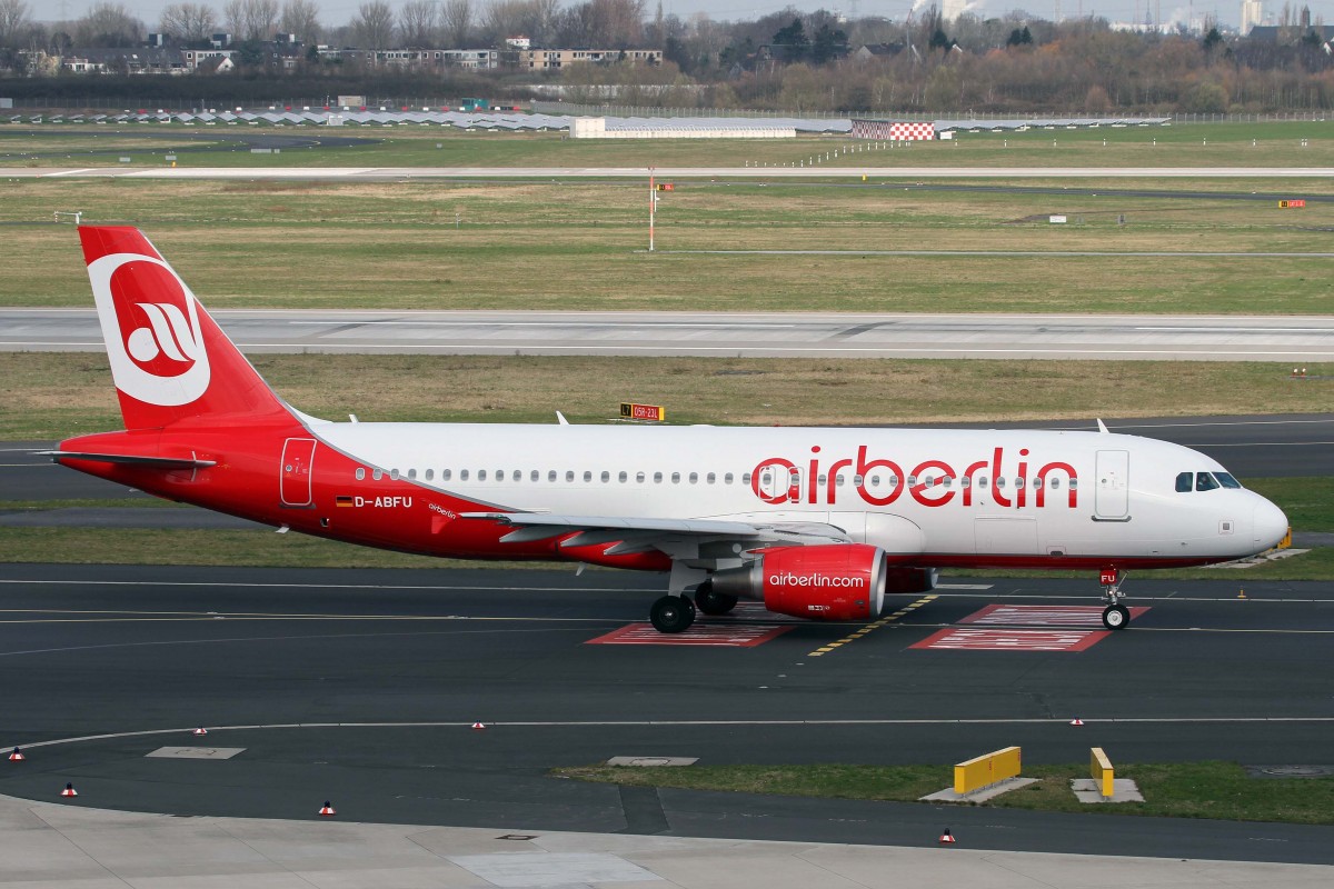 Air Berlin, D-ABFU, Airbus, A 320-214, 03.04.2015, DUS-EDDL, Düsseldorf, Germany