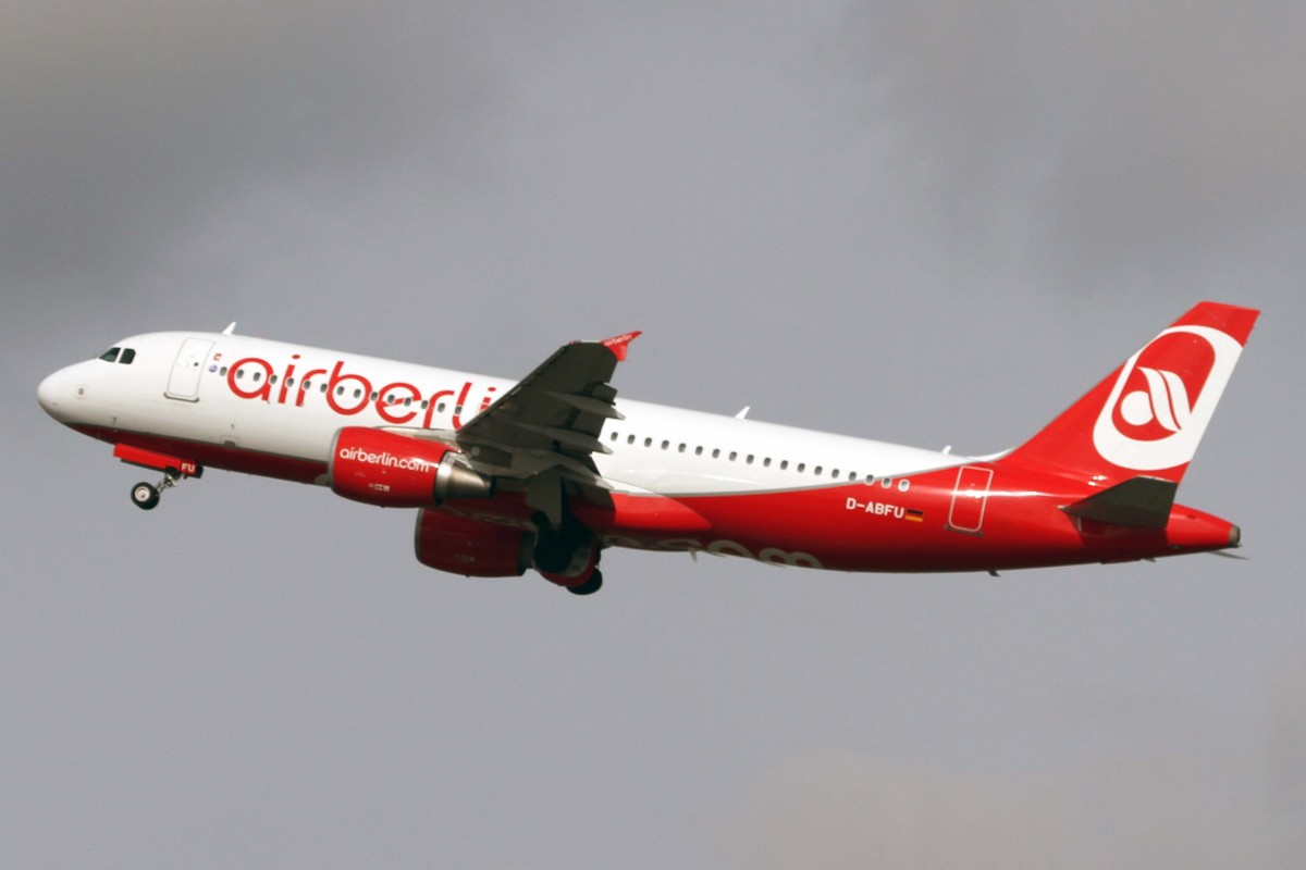 Air Berlin, D-ABFU, Airbus, A 320-214, 03.04.2015, DUS-EDDL, Düsseldorf, Germany