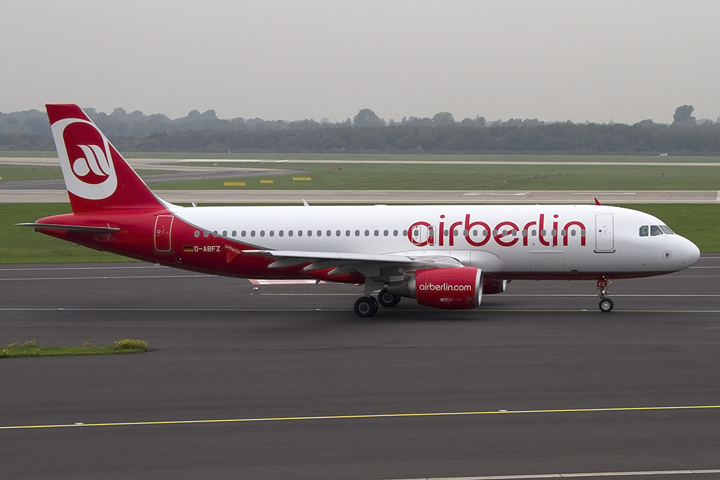 Air Berlin, D-ABFZ, Airbus, A320-214, 08.10.2013, DUS, Düsseldorf, Germany 




