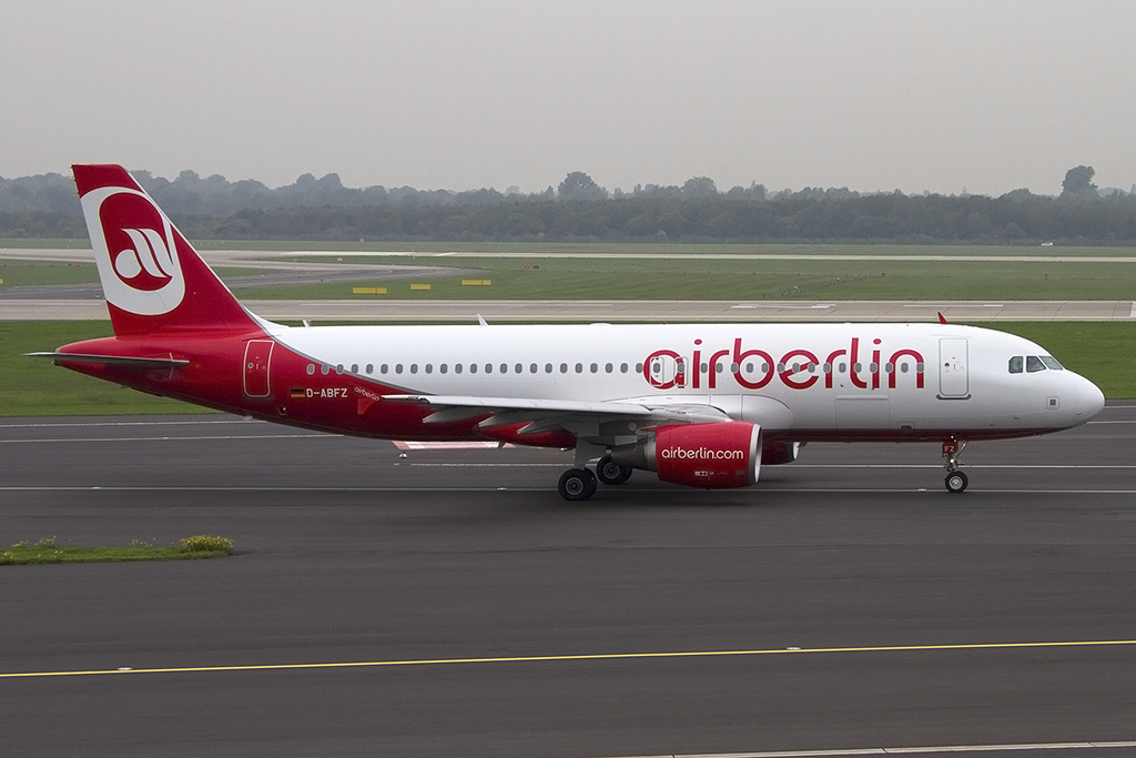 Air Berlin, D-ABFZ, Airbus, A320-214, 08.10.2013, DUS, Düsseldorf, Germany 




