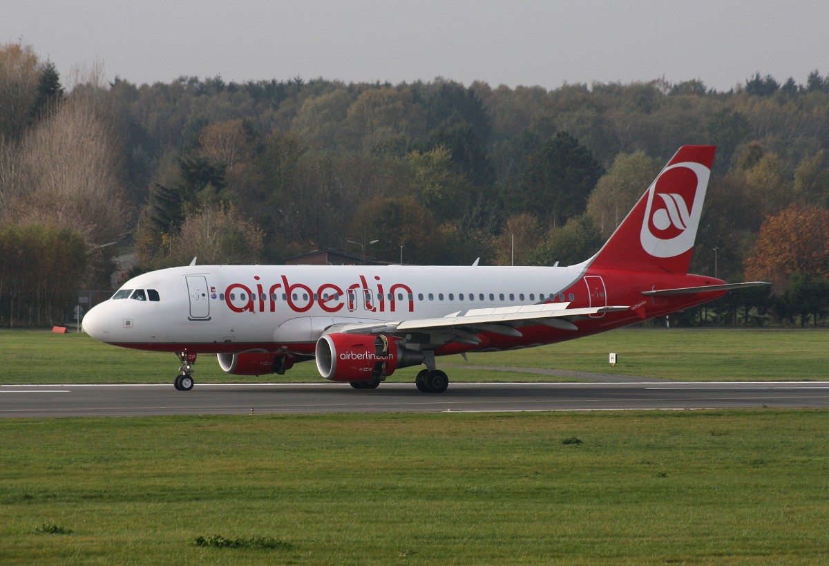 Air Berlin, D-ABGP,(c/n 3728),Airbus A 319-112, 31.10.2014, HAM-EDDH, Hamburg, Germany 