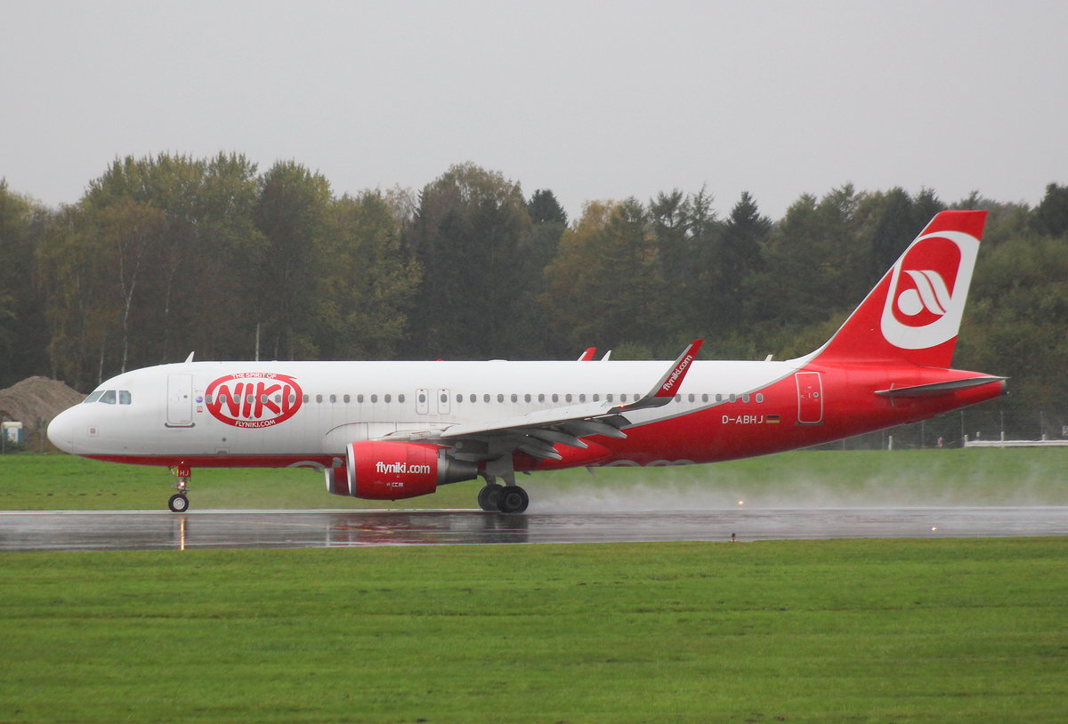 Air Berlin, D-ABHJ,MSN 5648, Airbus A 320-214 (SL), 22.10.2017, HAM-EDDH, Hamburg, Germany 