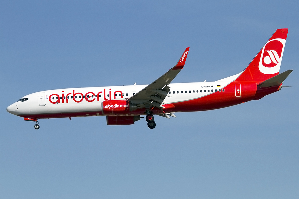 Air Berlin, D-ABKW, Boeing, B737-86J, 16.08.2013, FRA, Frankfurt, Germany 



