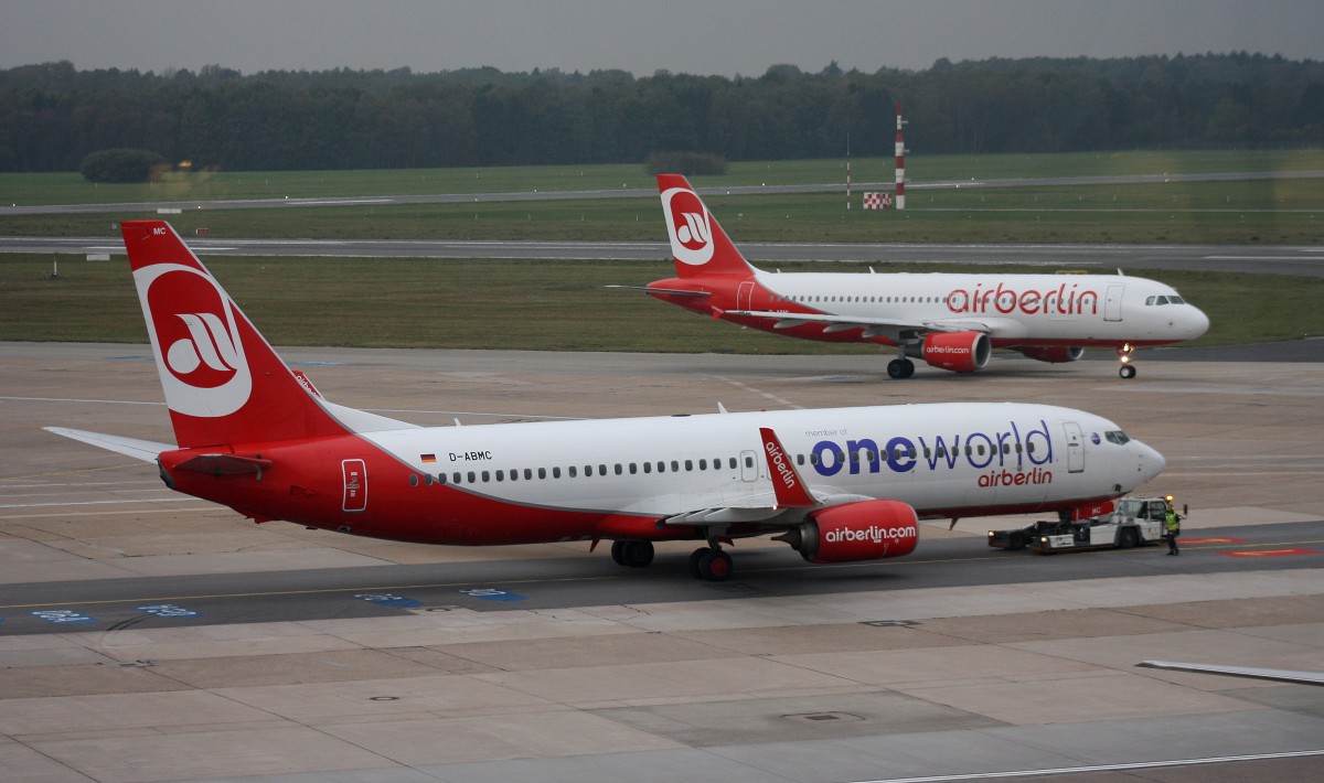 Air Berlin, D-ABMC,(c/n 37752),Boeing 737-86J(WL), 16.10.2014, HAM-EDDH, Hamburg, Germany (ONE WORLD cs)
