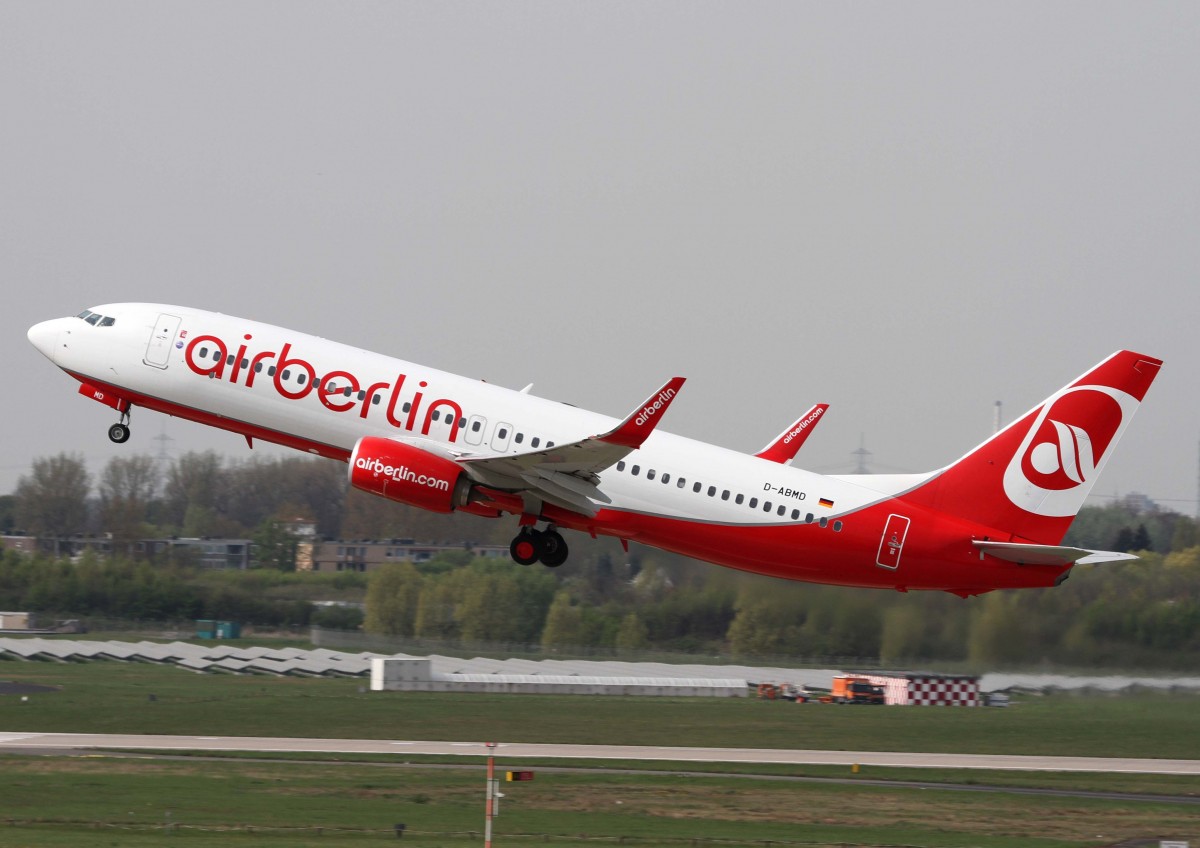Air Berlin, D-ABMD, Boeing, 737-800 wl, 02.04.2014, DUS-EDDL, Dsseldorf, Germany