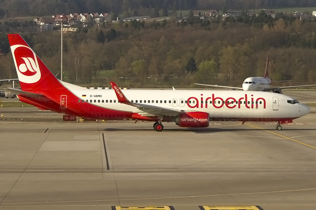 Air Berlin, D-ABMD, Boeing, B737-86J, 28.03.2014, ZRH, Zürich, Switzerland 



