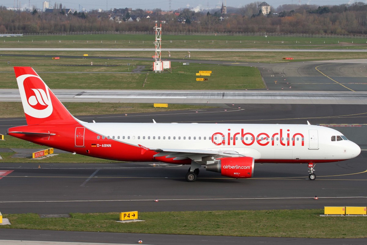 Air Berlin, D-ABNN, Airbus, A 320-214, 03.04.2015, DUS-EDDL, Düsseldorf, Germany