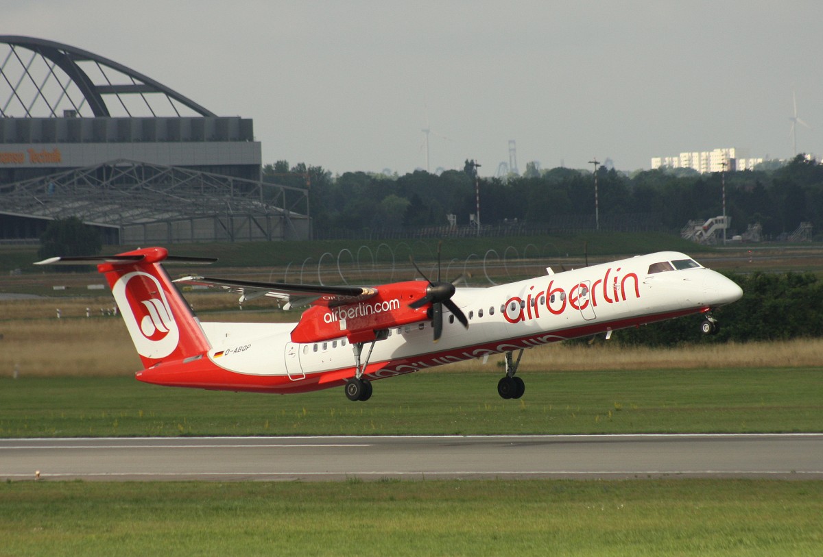 Air Berlin, D-ABQP, (c/n 4137),De Havilland Canada DHC 8-402Q Dash 8,15.07.2015, HAM-EDDH, Hamburg, Germany 