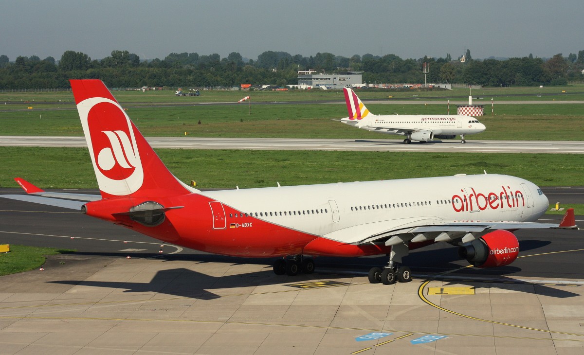 Air Berlin, D-ABXC, (c/n 665), Airbus A 330-223, 09.09.2015, DUS-EDDL, Düsseldorf, Germany 