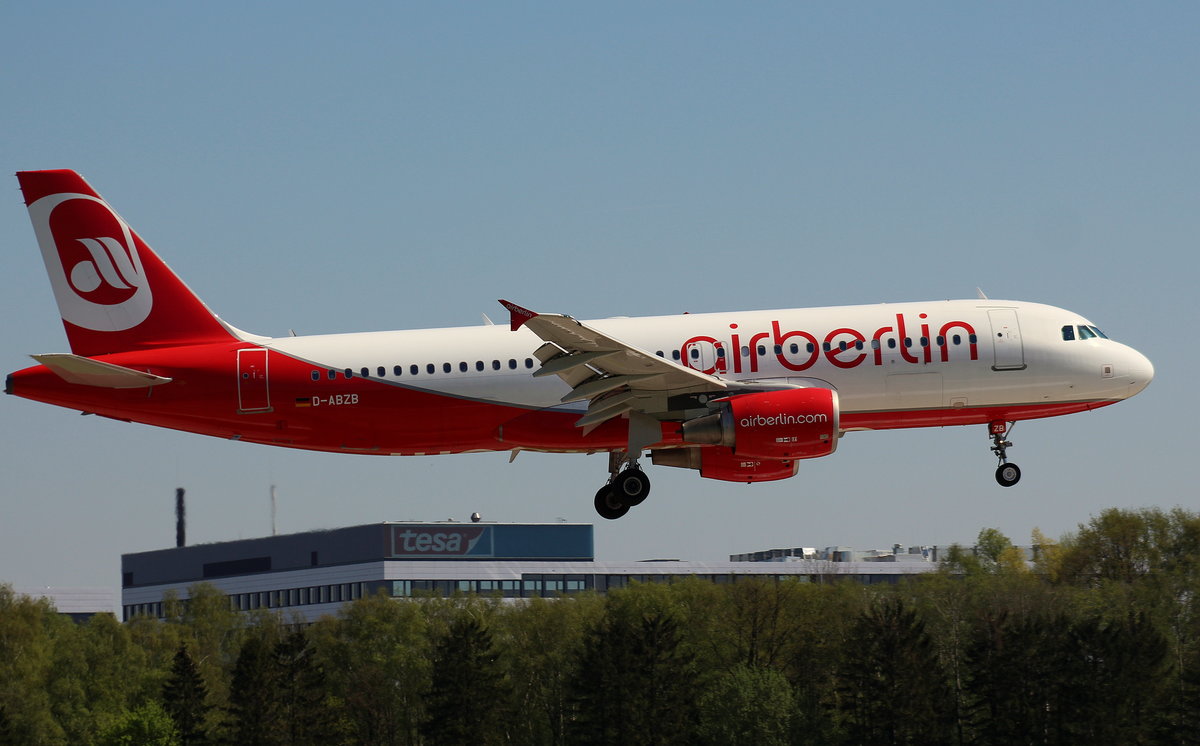 Air Berlin, D-ABZB,(c/n 3515),Airbus A 320-216,07.05.2016, HAM-EDDH, Hamburg, Germany 
