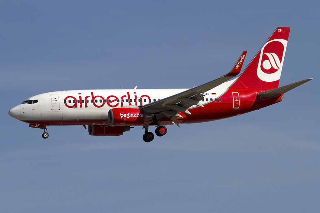 Air Berlin, D-AHXF, Boeing, B737-7K5, 16.08.2013, FRA, Frankfurt, Germany



