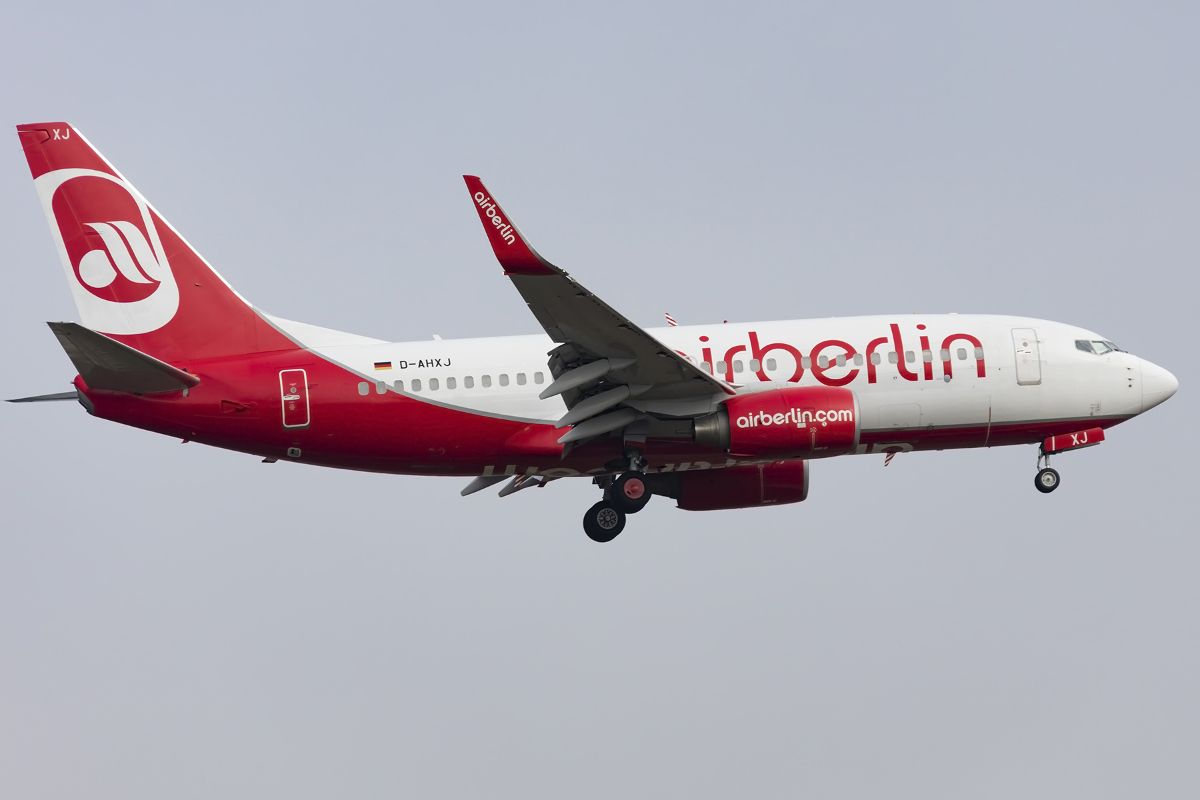 Air Berlin, D-AHXJ, Boeing, B737-7K5, 02.04.2016, FRA, Frankfurt, Germany 


