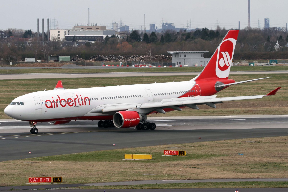 Air Berlin, D-ALPD, Airbus, A 330-223, 03.04.2015, DUS-EDDL, Düsseldorf, Germany