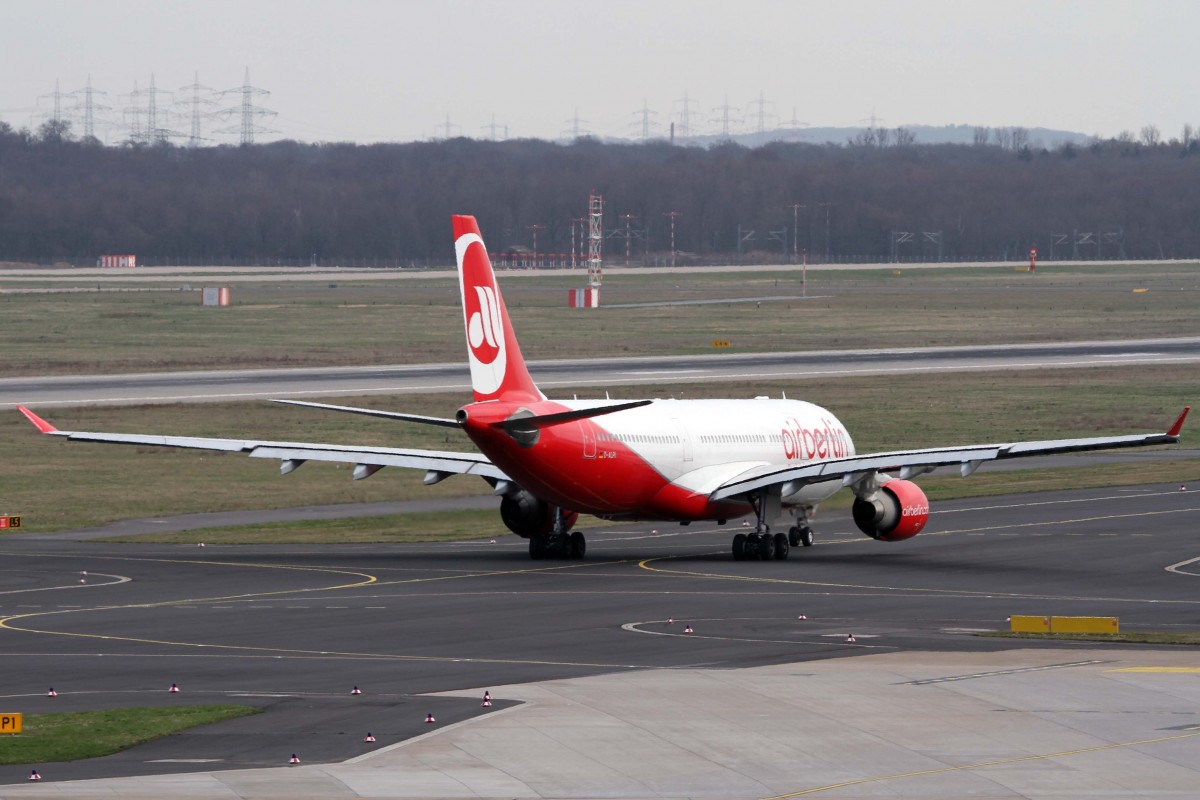 Air Berlin, D-ALPI, Airbus, A 330-223, 03.04.2015, DUS-EDDL, Düsseldorf, Germany