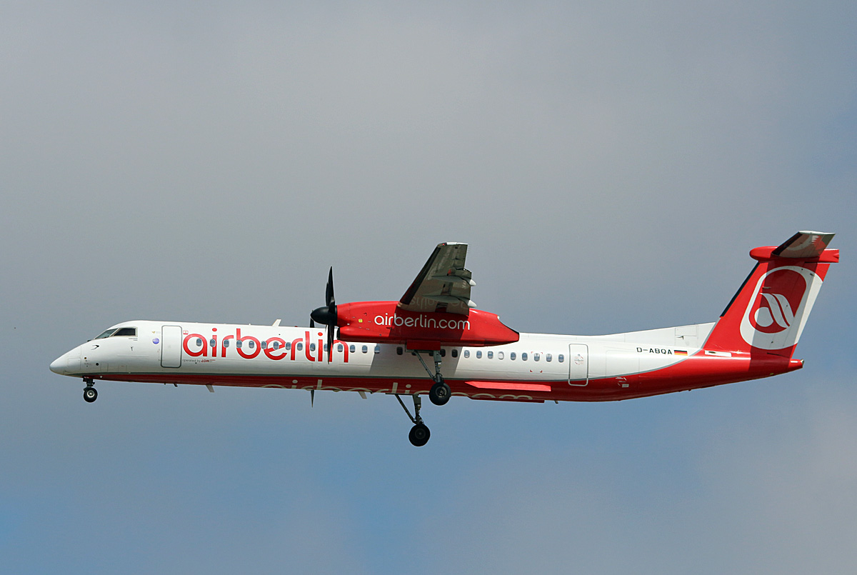 Air Berlin, DHC-8-402Q, D-ABQA, TXL, 26.05.2017