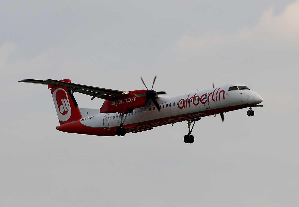 Air Berlin, DHC-8-402Q, D-ABQC, TXL, 23.09.2016
