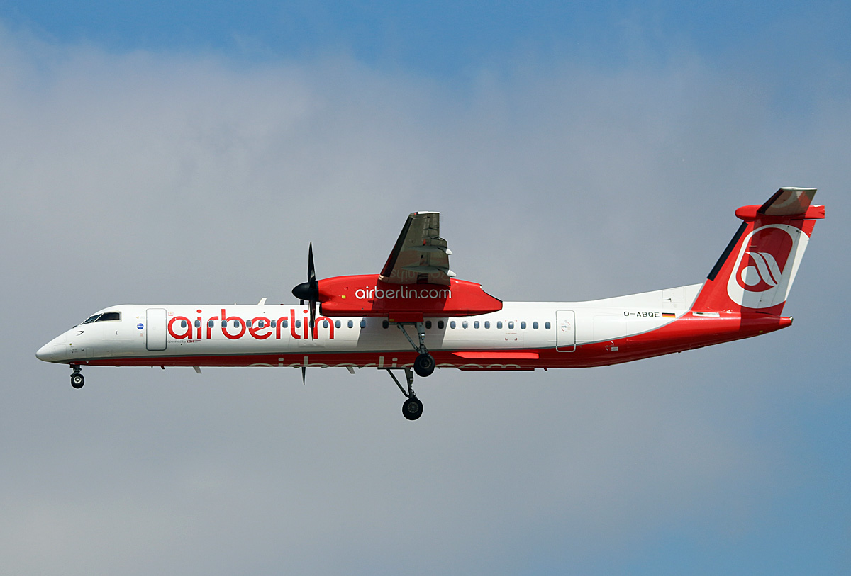 Air Berlin, DHC-8-402Q, D-ABQE, TXL, 26.05.2017