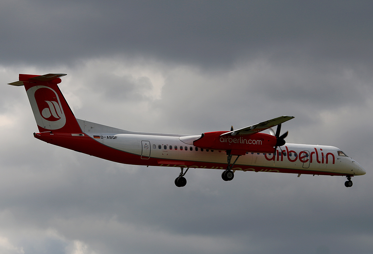 Air Berlin, DHC-8-402Q, D-ABQF, TXL, 07.08.2016