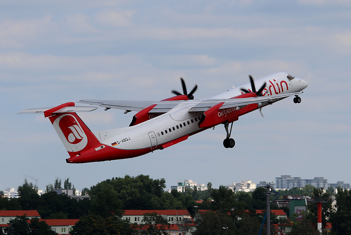 Air Berlin, DHC-8-402Q, D-ABQJ, TXL, 20.07.2016
