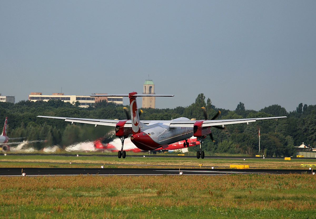 Air Berlin, DHC-8-402Q, D-ABQO, TXL, 05.08.2017
