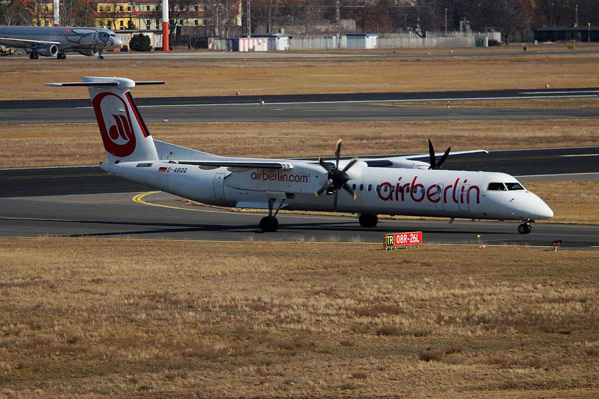 Air Berlin, DHC-8-402Q, D-ABQQ, TXL, 04.03.2017