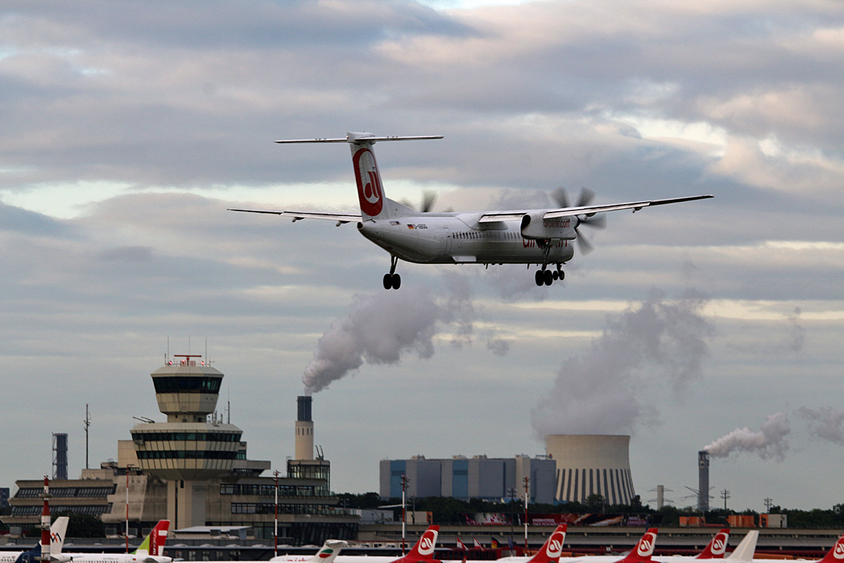 Air Berlin, DHC-8-402Q, D-ABQQ, TXL, 12.09.2017