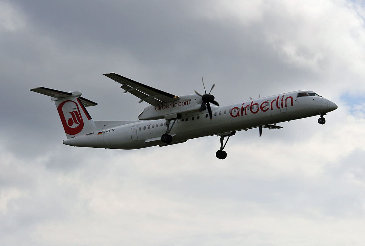 Air Berlin, DHC-8-402Q, D-ABQQ, TXL, 12.09.2017