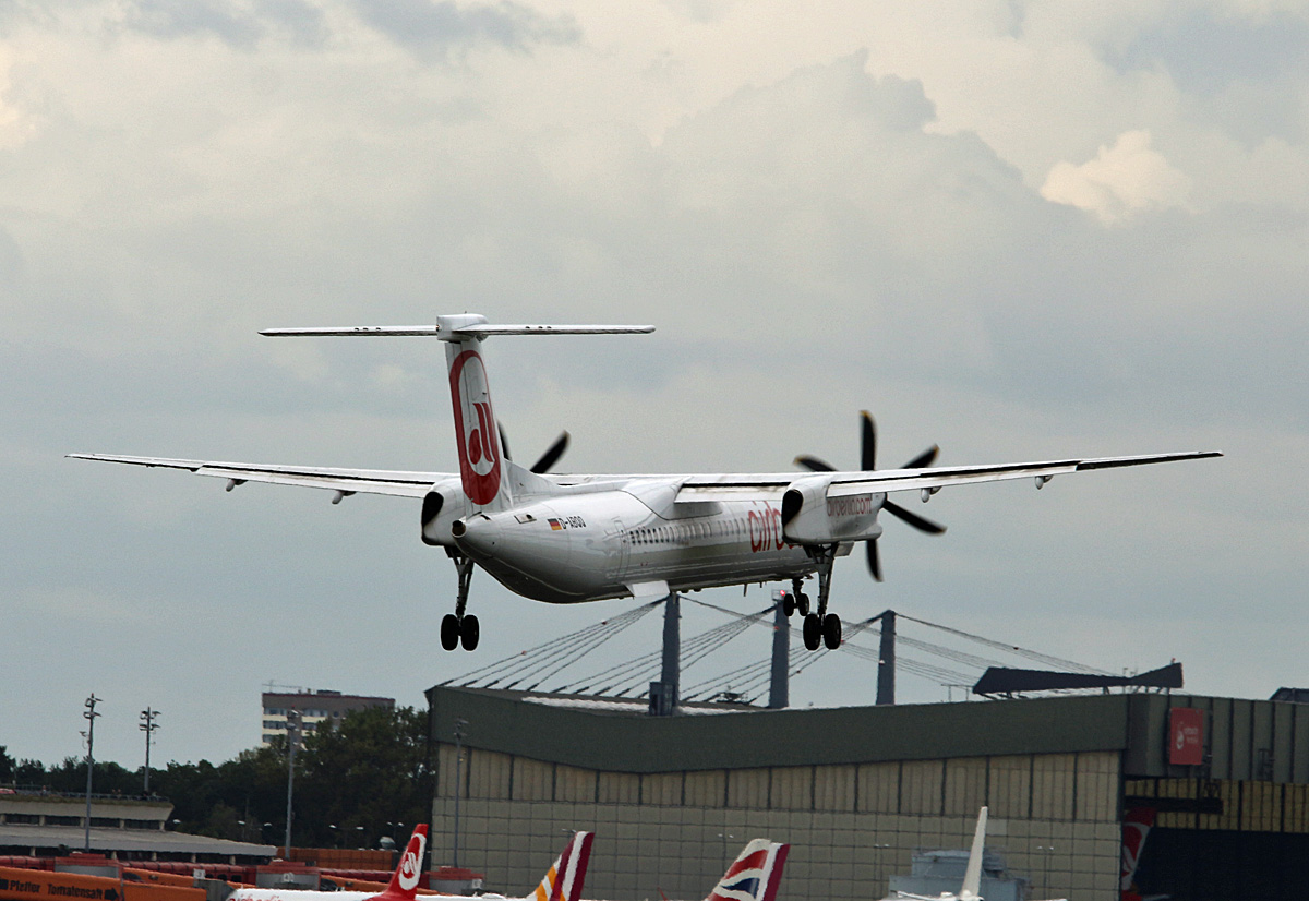 Air Berlin, DHC-8-402Q, D-ABQQ, TXL, 12.09.2017