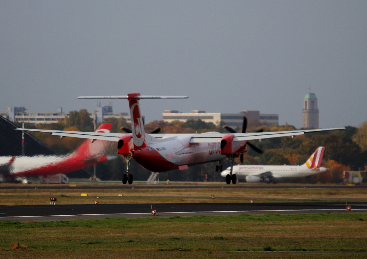 Air Berlin, DHC-8-402Q, D-ABQR, TXL, 29.,10.2016
