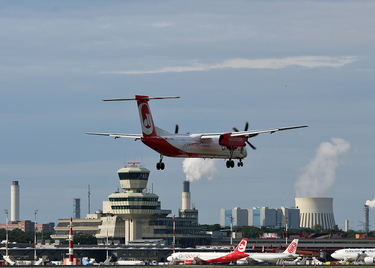 Air Berlin, DHC-8-402Q, D-ABQT, TXL, 12.09.2017