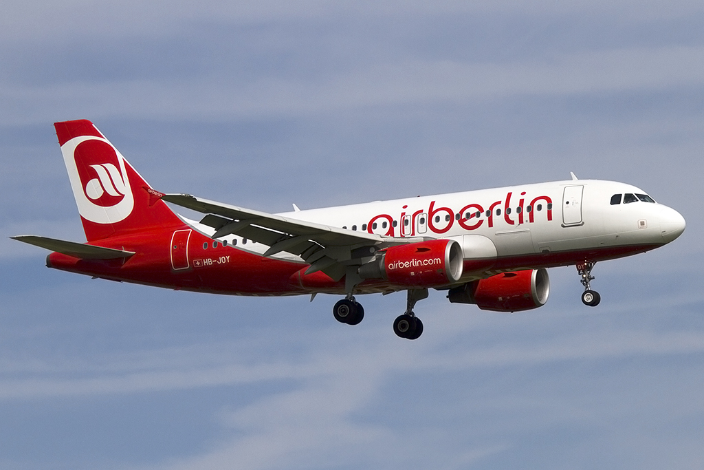 Air Berlin, HB-JOY, Airbus, A319-112, 22.09.2013, ZRH, Zrich, Switzerland 






