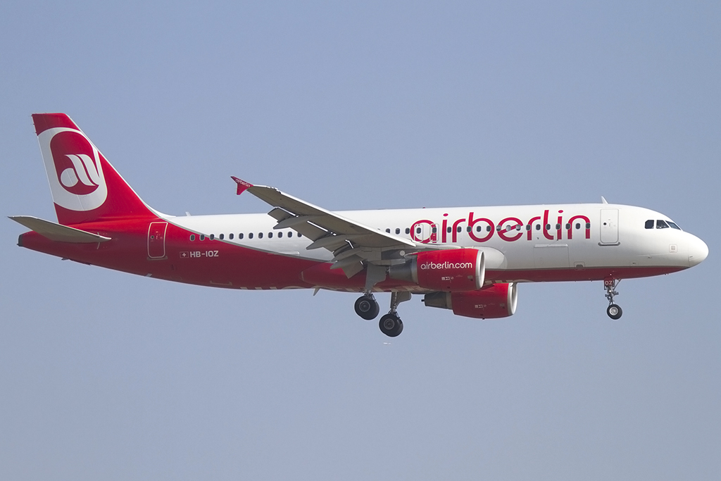 Air Berlin, HB-JOZ, Airbus, A320-214, 09.03.2014, ZRH, Zürich, Switzerland 