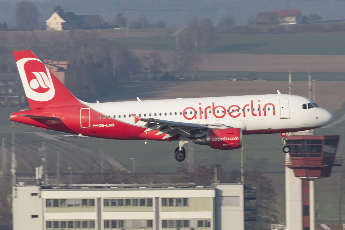 Air Berlin, OE-LNB, Airbus, A319-112, 19.03.2016, ZRH, Zürich, Switzenland 



