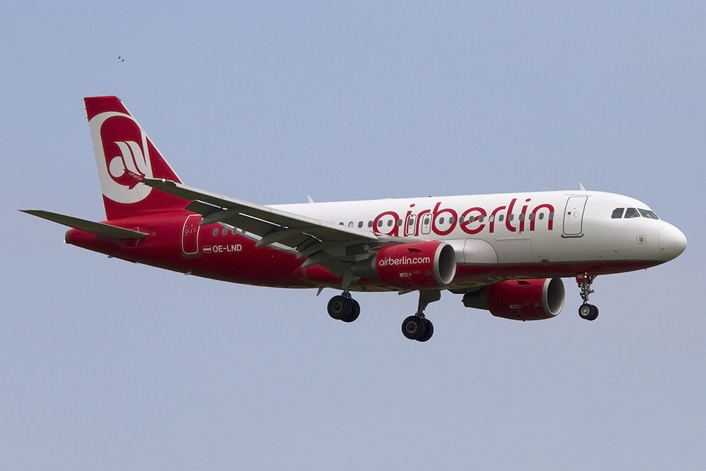 Air Berlin, OE-LND, Airbus, A319-112, 24.05.2015, ZRH, Zürich, Switzerland 




