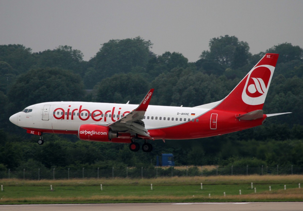 Air Berlin (TUIfly), D-AHXE, Boeing, 737-700 wl, 01.07.2013, DUS-EDDL, Dsseldorf, Germany 