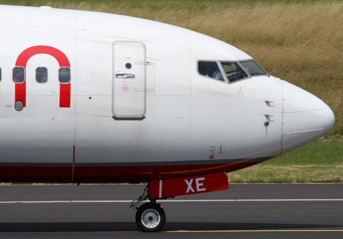 Air Berlin (TUIfly), D-AHXE, Boeing, 737-700 wl (Bug/Nose), 01.07.2013, DUS-EDDL, Dsseldorf, Germany 