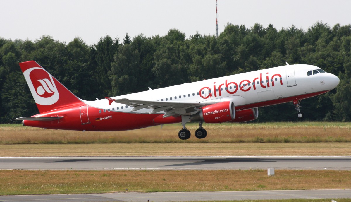Air Berlin,D-ABFC,(c/n4161),Airbus A320-214,26.07.2013,HAM-EDDH,Hamburg,Germany