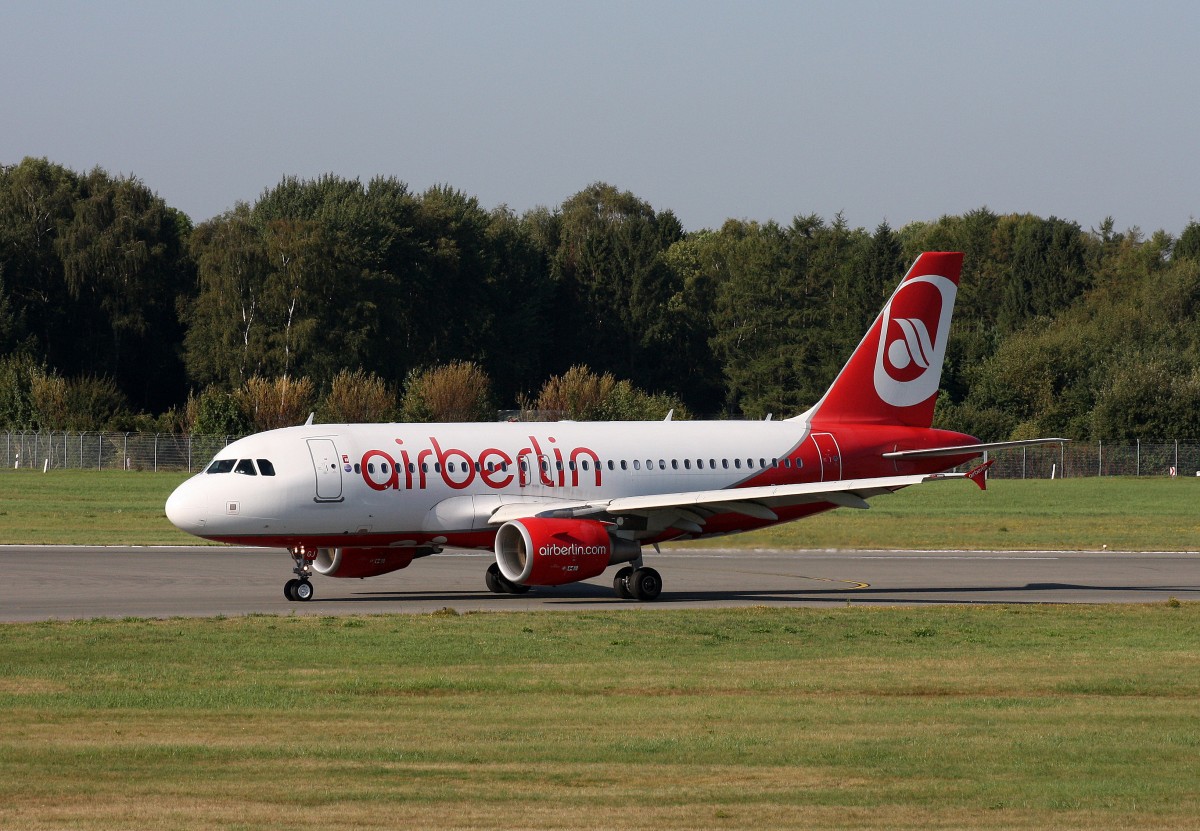 Air Berlin,D-ABGJ,(c/n 3373),Airbus A319-112,04.09.2014,HAM-EDDH,Hamburg,Germany