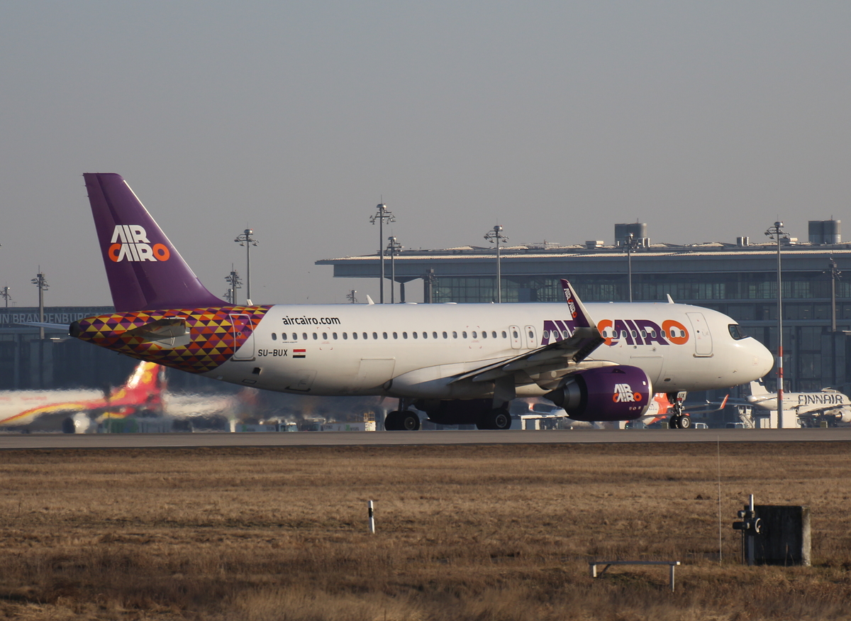Air Cairo, Airbus A 320-251N, SU-BUX, BER, 06.03.2026