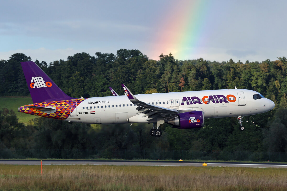 Air Cairo, SU-BUX, Airbus A320-251N, msn: 10791, 05.September 2025, ZRH Zürich, Switzerland.