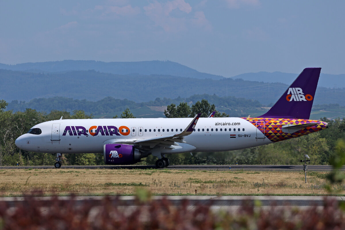 Air Cairo, SU-BVJ, Airbus A320-251N, msn: 11218, 29.Juli 2026, BSL Basel - M�hlhausen, Switzerland.