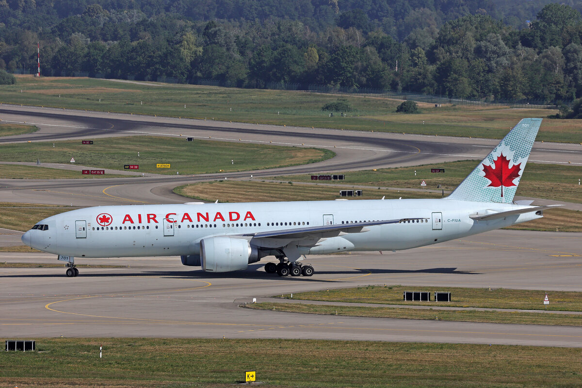 Air Canada, C-FIUA, Boeing B777-233ER, msn: 35239/640, 19.Juni 2026, ZRH Z�rich, Switzerland.