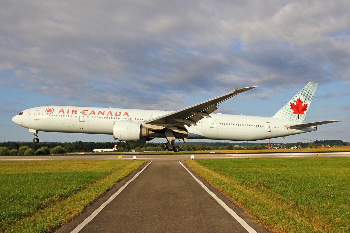 Air Canada, C-FIUL, Boeing 777-333ER, msn: 35255/642, 01.August 2019, ZRH Zürich, Switzerland.