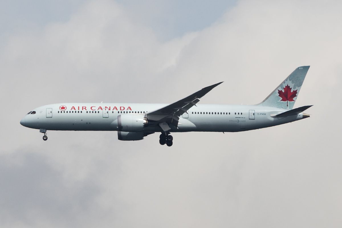 Air Canada, C-FNOE, Boeing, B787-9, 21.05.2016, FRA, Frankfurt, Germany 



