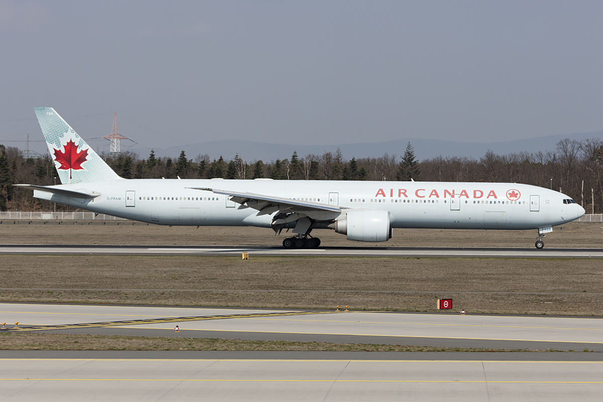 Air Canada, C-FRAM, Boeing, B777-333ER, 31.03.2019, FRA, Frankfurt, Germany 



