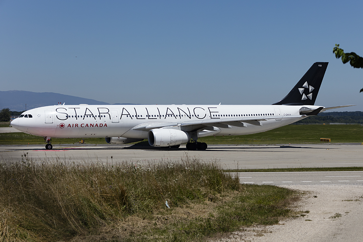 Air Canada, C-GHLM, Airbus, A330-343X, 17.07.2016, GVA, Geneve, Switzerland


