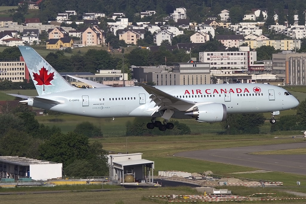 Air Canada, C-GHPQ, Boeing, B787-8, 08.06.2014, ZRH, Zuerich, Switzerland 





