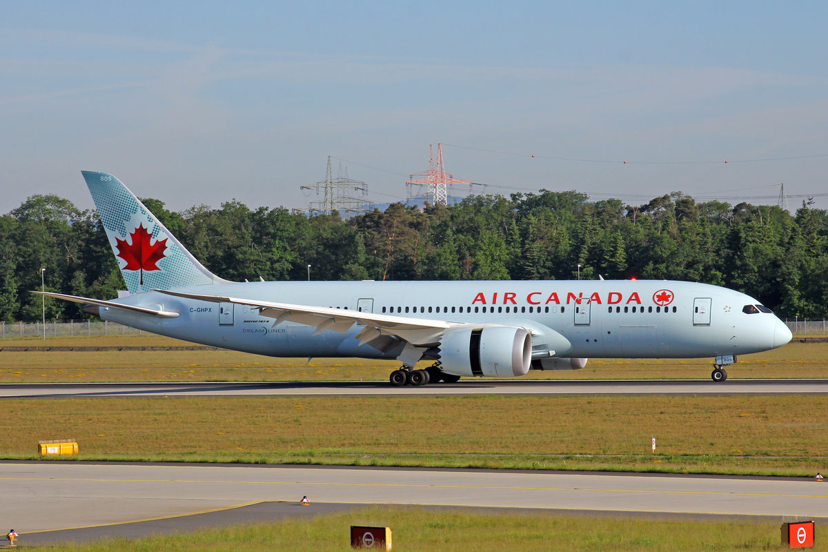 Air Canada, C-GHPX, Boeing 787-8, 21.Mai 2017, FRA Frankfurt am Main, Germany.