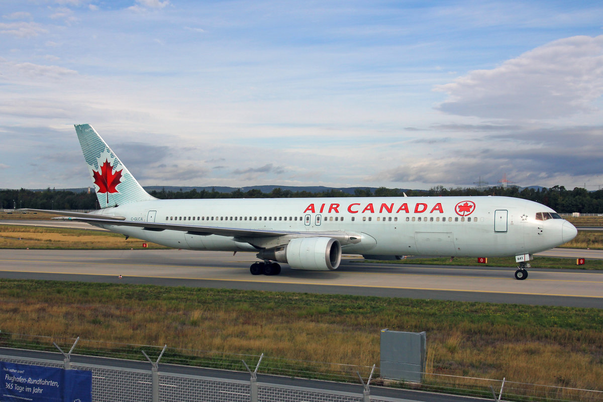 Air Canada, C-GLCA, Boeing 767-375ER, msn: 25120/361, 29.September 2019, FRA Frankfurt, Germany.